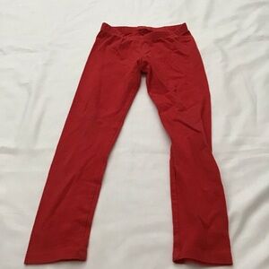 Cat & Jack Red Leggings